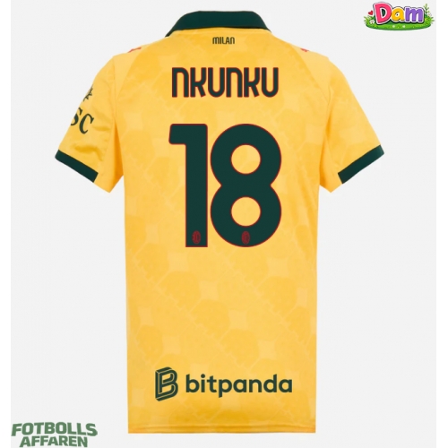 AC Milan Christopher Nkunku #18 Tredje Tröja Kvinnor 2025-26 Kortärmad